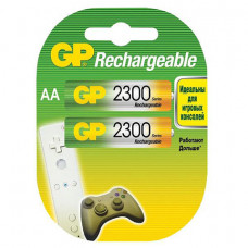 Аккумуляторы GP Rechargeable 2300 mAh AA 2шт.