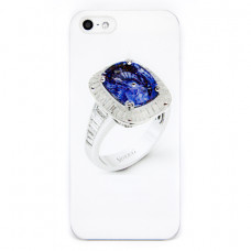 Чехол Colour Printing Drip Ring Sapphire для iPhone SE/5S/5