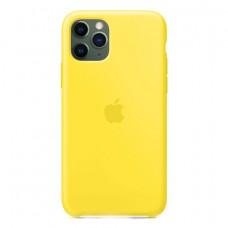 Чехол Silicone Case Yellow для iPhone 11 Pro