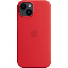 Чехол Silicone Case Red для iPhone 14