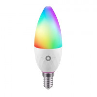Умная лампочка Яндекс с Алисой, цоколь Е14, цветная (YNDX-00017)