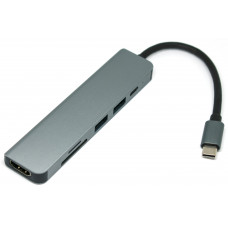 Адаптер USB-С Mosible 6 in 1