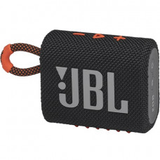 Портативная Bluetooth колонка JBL Go 3 Black/Orange
