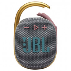Портативная Bluetooth колонка JBL Clip 4 Gray