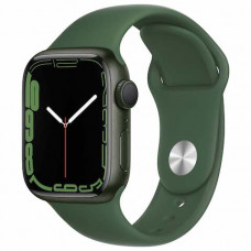 Apple Watch S7 41mm Green Aluminum Case / Clover Sport Band