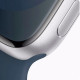 Apple Watch Series 9 41mm Silver Aluminum Case / Storm Blue Sport Band