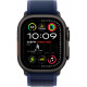 Apple Watch Ultra 2 49mm Black Titanium, Alpine Loop Navy