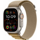 Apple Watch Ultra 2 49mm Titanium, Alpine Loop Tan