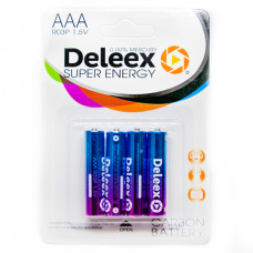 Батарейки Deleex R03P AAA 4шт.