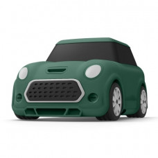 Силиконовый чехол c карабином для AirPods Elago Mini Car Green