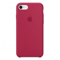 Чехол Silicone Case Rose Red для iPhone SE 2022/20/8/7
