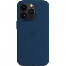 Чехол Silicone Case Blue для iPhone 14 Pro