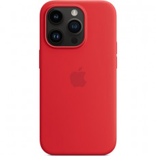 Чехол Silicone Case Red для iPhone 14 Pro