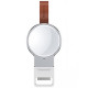 Беспроводное зарядное устройство Baseus Dotter QI Charger для Apple Watch White